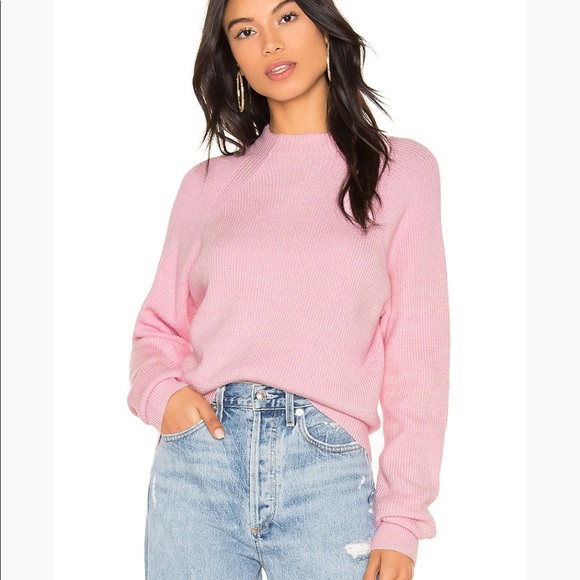 Free People Sweaters - Free People Too Good Pink Pullover Sweater